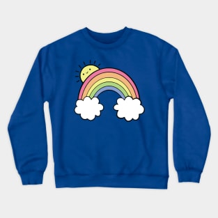 Sunshine and rainbows 1 Crewneck Sweatshirt